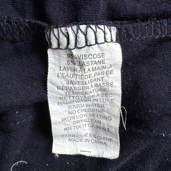 Vex- Dark Blue and White Stripped Short Sleeves Vest/ Top/ Cardigan - Picture 5 of 5